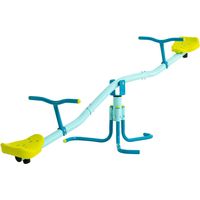 Trébuchet pour enfant balançoire à bascule rotatif 360° - métal - SPIRO