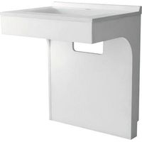 Corps de meuble épuré 70 cm blanc – Adapté PMR – Largeur 70 cm – Garantie 5 ans – Design fonctionnel pour accès facilité – Creazur - EPS0270BL