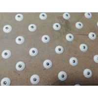 Waccess WATTELEZ lastre di pavimentazione avvitate - 200 viti in acciaio inox + dima Bianco - 630073B