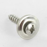 Vis faitage Tête fraisée bombée TFB Pozi Inox A2 Rondelle d'étanchéite EPDM 5X180-30 pièces