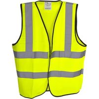 Viz HiVis Classe 2 Gilet XL 116124cm Vest Veste de sécurité SIL275 Fluorescent