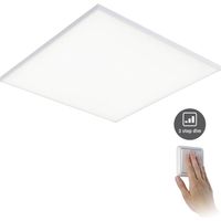 Paulmann 79822 LED Velora angolare incl. 1 lampada dimmerabile da 34W bianco opaco pannello luminoso luce da soffitto 3000K 34 W, 3-step Dimm, 595x595mm