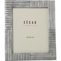 Porte Photo Pearl 20x25cm graue Linien ext: 27x32x1cmpour alle Stile, um dem Haus eine Note zu verleihen