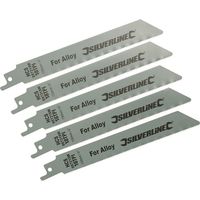 5 lames de scie sabre pour une coupe fine du bois et des alliages