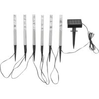 HI Solar-LED-Leuchten mit Blasen-Design 6 Stk.