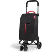 GIMI CARRELLO SPESA TWIN 2 RUOTE NERO