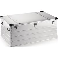 Aluminiumbox L1192xB790xH515mm 415 l mit Klappverschluss und Stapelecken