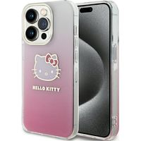 Hello Kitty IML Gradient Electrop Kitty Head - iPhone 15 Pro Max Hülle (Pink)