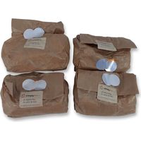 Lot de 4 - SIMPLYFEU - Allume-feu - 80 unités laine de bois - 4 sacs de 20 pièces - Poids total 1020 g - Matériau naturel - Voir photos pour détails