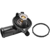Jeffergarden Ensemble de botier de thermostat de liquide de refroidissement moteur 05184977AE Remplacement pour Chrysler 300 3.6L V6 2011-2018