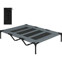 Skylos Raised Dog Bed Elevated Pet Bed Portable Outdoor Camping Cooling Mesh