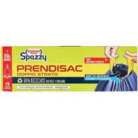 PRENDISAC 30LT 52X60 CON MANICI BLU/NERO