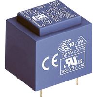 BLOCK VB 0,35/1/6 Trasformatore per PCB 1 x 230 V 1 x 6 V/AC 0.35 VA 58 mA