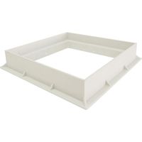 Cerco Arqueta PP Gris 40x40