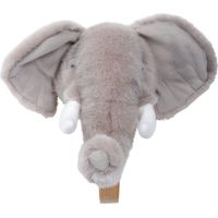 Porte Manteau Peluche tête de l'éléphant