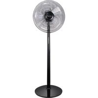 Argoclima STANDY EVO Ventilatore a Piantana 40 cm 5 pale 3 velocita' 55 W telecomando timer oscillazione colore Nero