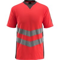 Mascot Warnschutz T-Shirt SANDWELL SAFE SUPREME 50127 Gr. XL warnrot/dunkelanthrazit