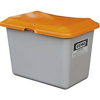 Contenitore per distribuzione L890xP600xH640mm 200l GFK grigio/arancione o con apertura di prelievo