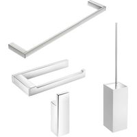 Cosmic Bath Life pack con portascopino, 2 appendini, portarotolo e portasalviette WJC229P0761000