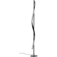 Lindby LED 'Munja' in Nero da Metallo