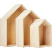 Estantes artemio madera tamaños variados diseño apilable