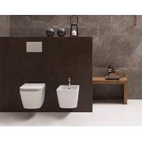 Sanitari Stone sospesi cm. 52x36 con sedile softclose di Ceramica