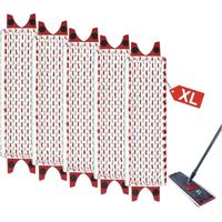 5 Pièces pour Vileda UltraMax XL Balai Serpillière Recharge Kit, Housse de Coussin de vadrouille Ultra Large en Microfibre pour Tous Les sols durs pou