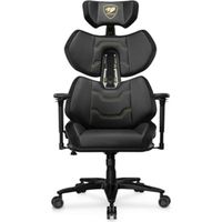 Asbis Cougar Terminator Elite Gold Gaming-Stuhl ergonomisch