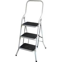 Escabeau aluminium 3 marches 150kg pliable confort hauteur 134cm France