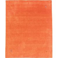 Tapis Gabbeh tissé Tapis Agra - Tapis en laine - 90x60cm, Rectangular - 100% Laine vierge - Tissé main - Orange