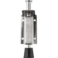 Butée de porte à pédale en acier inoxydable, support de porte à montage au sol, verrou de sécurité pour la maison, le bureau, une utilisation commerciale (140 mm)