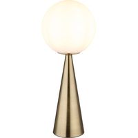 Globo - lámpara de mesa - PINPAL - bronce - metal - Ø 20cm - E27
