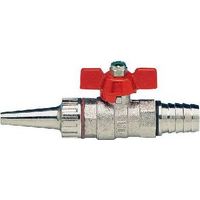 ROBINET À BILLE AVEC LANCE ET SUPPORT DE TUYAU Dimensions : 3/4 x 20 DN 20 PN 30