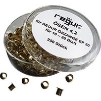 EGUR Ösen 4,2mm für EP 30 Stanz- und Ösenzange, 250 Stück für 10 - 20 Blatt