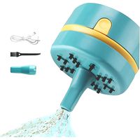 aspirateur De Voiture Portable (vert Fonc), Mini Aspirateur Rechargeable Usb, Aspirateur Lger, Aspirateur De Voiture Portable, Forte Aspiration,