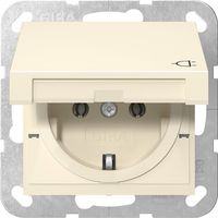 Prise gira 445401 schuko encastrable glossy IP20