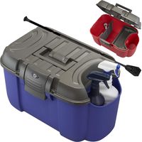 Blu - Bauletto porta attrezzi Koala con tasca esterna e divisori interni