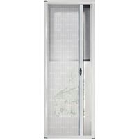 Zanzariera Universale Scorrimento Orizzontale Per Porte Portafinestra Balconi A Rullo Avvolgibile Profilo Riducibile Regolabile Telaio In Alluminio In Kit Fai Da Te 150 X 250 Cm Bianco