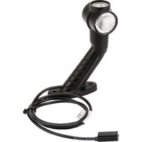 Luce di ingombro dx LED'rotondo 24V rosso/bianco/arancio fissaggio con viti spina DC Aspöck ASPÖCK 313304057