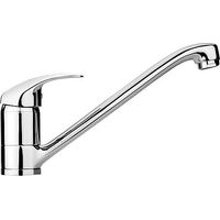 Mitigeur évier Rumba chromé avec bec orientable saillie 236mm