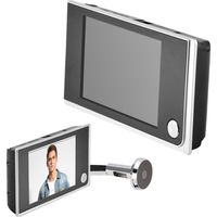 Caméra de Porte Électronique HD Mini, Écran LCD 3,5 Pouces Vision Grand Angle 120° Intérieur Extérieur