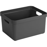 Sunware Aufbewahrungsbox Sigma Home 45,3 x 35,4 cm 32 L anthrazit Boxen, Körbchen & Kisten