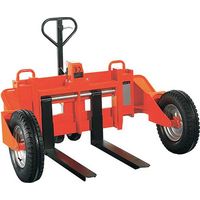 Matisère – Transpalette manuel tout terrain – Fourches 1277x860mm – Capacité 1,2T – Pneus Ø550mm pour sols accidentés – RTT12
