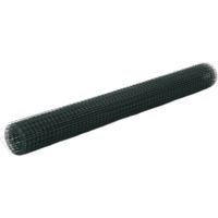 Grillage Acier avec revêtement en PVC 10x1,5 m vert vidaXL