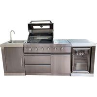 Buschbeck Outdoorküche Oxford BBQ Grill Gas Gasgrill 4 Brenner 19,2 kW