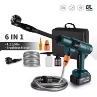 Pistolet à eau électrique sans balais haute pression 200 bars, nettoyeur haute pression électrique 3500 watts, outils de jardinage (sans batteries)