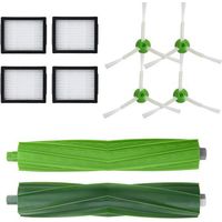 10pcs Accessoires Kit de Remplacement Compatible avec pour iRobot Roomba série i7 i7+ i7 plus et E5 E6 E7 Aspirateur