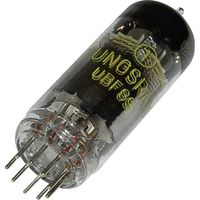 BTB Vertrieb UBF 89 Tube électronique Diode-pentode double 200 V 11 mA Nombre de pôles: 9 Culot: noval Contenu 1 pc(s) Q38615