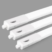 3 Stück Feuchtraumleuchte LED 115cm, 36W 4320LM LED Deckenleuchte Röhre, Verknüpfbar Werkstattlampe IP65 Wasserfest Leuchte, Feuchtraum Wannenleuchte für Keller Wand Garage, NeutralWeiß 4000K [Energi