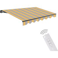 Store banne rétractable motorisé 4x2,5 AGB Télécommande